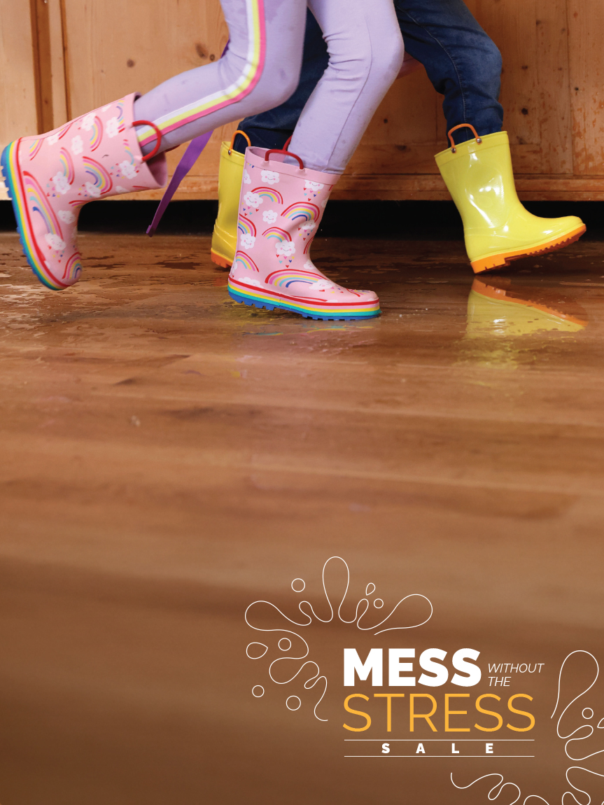 Family looking for new floors